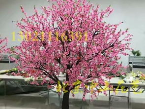 北京專業仿真樹定做與現場安裝設計服務 桃花樹、櫻花樹等多樣選擇